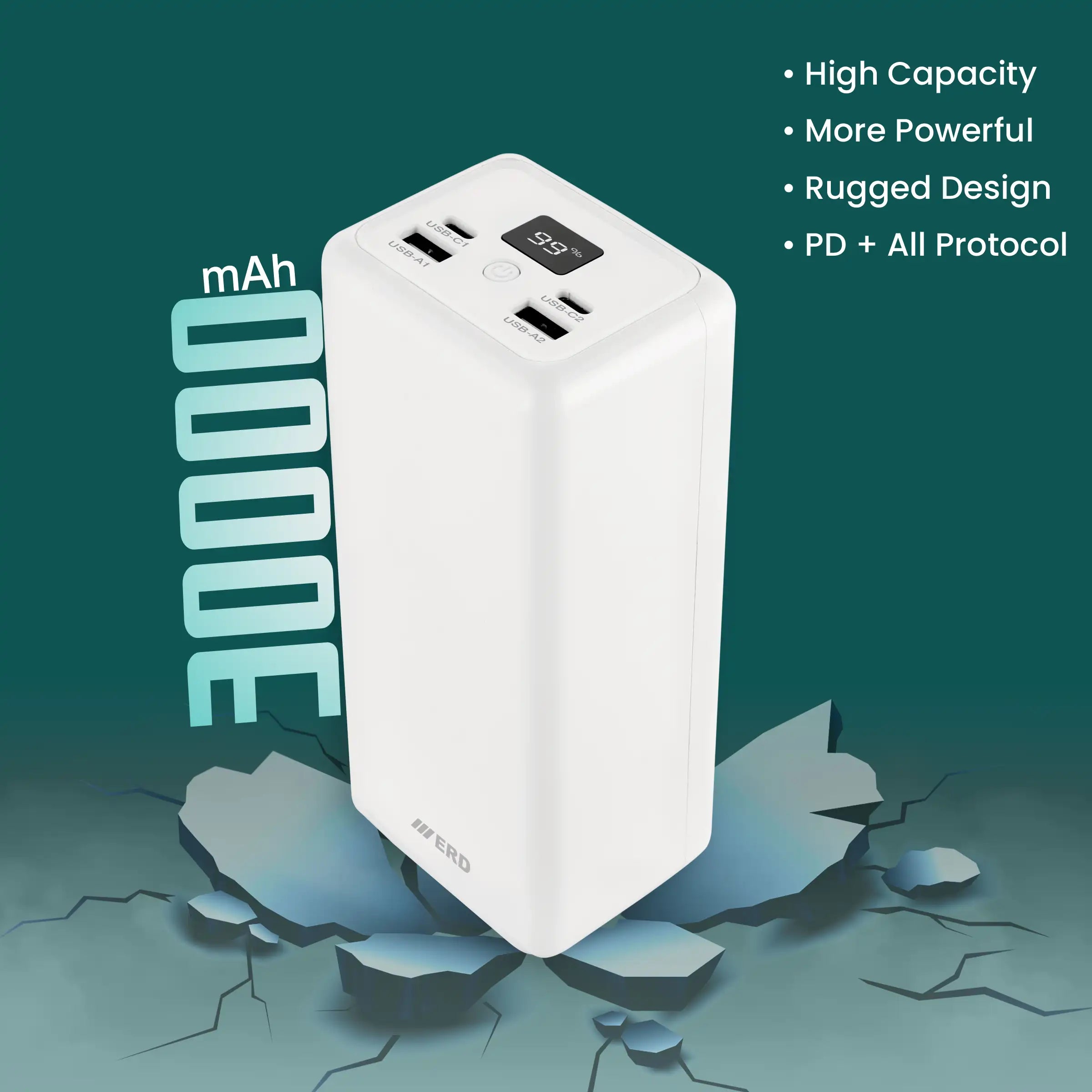 ERD PB-192 Power Bank 30000 mAh (25W)